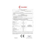 Kratki MAJA PW BL 12 W Ενεργειακό Τζάκι Ξύλου Καλοριφέρ 8kW Ίσιο με Ανοιγόμενη Πόρτα CE