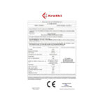 Kratki ZUZIA PW 15 W Ενεργειακό Τζάκι Ξύλου Καλοριφέρ 12kW Ίσιο με Ανοιγόμενη Πόρτα CE