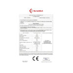 Kratki ZUZIA PW BP 15 BS W Ενεργειακό Τζάκι Ξύλου Καλοριφέρ 12kW Δεξιά Γωνία με Ανοιγόμενη Πόρτα CE