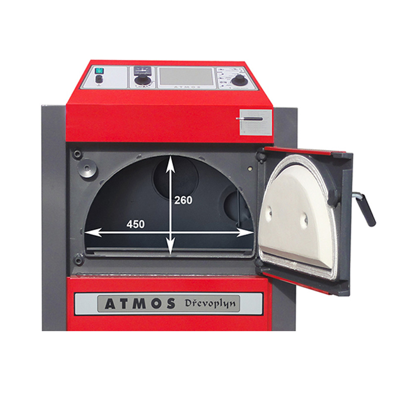 Atmos DC Λέβητας Πυρόλυσης Ξύλου Θάλαμος