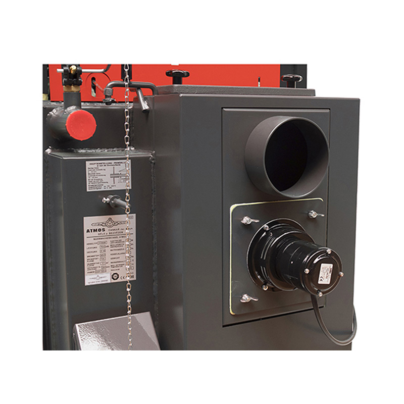 Atmos DC Λέβητας Πυρόλυσης Ξύλου Υποδοχή Καμινάδας