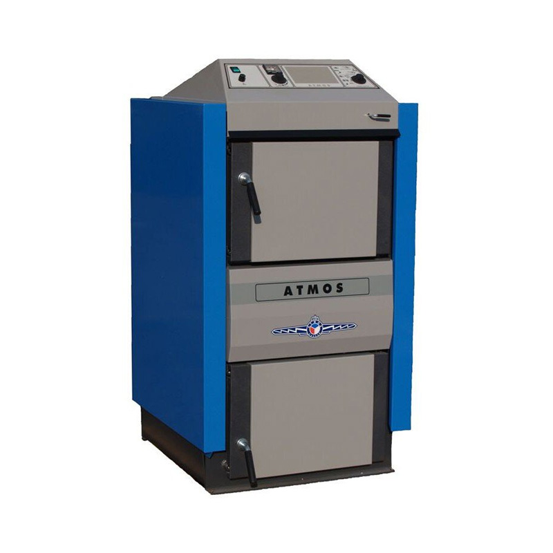 Atmos DC Λέβητας Πυρόλυσης Ξύλου Μπλε