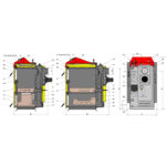Atmos DC 40SX Λέβητας Πυρόλυσης Ξύλου 35000kcal/h Σχέδιο