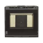 Χυτήρια Μισαηλίδης T-60 Crystal Ενεργειακό Τζάκι Κασέτα Ξύλου 10,7kW Ίσιο με Ανοιγόμενη Πόρτα