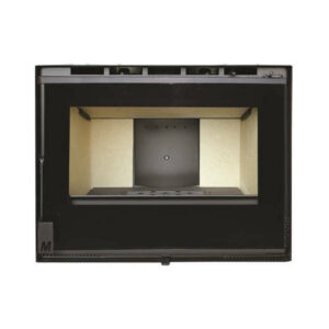 Χυτήρια Μισαηλίδης T-80 Crystal Ενεργειακό Τζάκι Κασέτα Ξύλου 13,8kW Ίσιο με Ανοιγόμενη Πόρτα