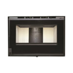 Χυτήρια Μισαηλίδης T-80 Crystal Ενεργειακό Τζάκι Κασέτα Ξύλου 13,8kW Ίσιο με Ανοιγόμενη Πόρτα