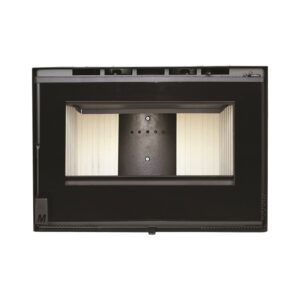 Χυτήρια Μισαηλίδης T-80 Crystal Ενεργειακό Τζάκι Κασέτα Ξύλου 13,8kW Ίσιο με Ανοιγόμενη Πόρτα