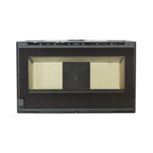 Χυτήρια Μισαηλίδης T-90 Crystal Ενεργειακό Τζάκι Κασέτα Ξύλου 14,7kW Ίσιο με Ανοιγόμενη Πόρτα