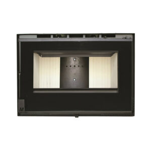 Χυτήρια Μισαηλίδης T-90 Crystal Ενεργειακό Τζάκι Κασέτα Ξύλου 14,7kW Ίσιο με Ανοιγόμενη Πόρτα