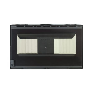 Χυτήρια Μισαηλίδης T-90 Crystal Ενεργειακό Τζάκι Κασέτα Ξύλου 14,7kW Ίσιο με Ανοιγόμενη Πόρτα