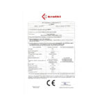 Kratki MBM PF Ενεργειακό Τζάκι Ξύλου Αερόθερμο 10kw Ίσιο από Χάλυβα με Ανοιγόμενη Πόρτα CE
