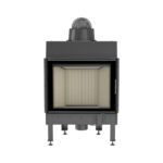 Kratki NADIA 10 Ενεργειακό Τζάκι Ξύλου Αερόθερμο 10kw Ίσιο από Χάλυβα με Ανοιγόμενη Πόρτα