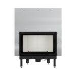 Kratki NADIA 12 G Ενεργειακό Τζάκι Ξύλου Αερόθερμο 12kw Ίσιο από Χάλυβα με Συρόμενη Πόρτα