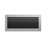 Kratki 37SZ FRESH Περσίδα 17x37cm Ορθογώνια Inox