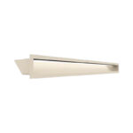 Kratki LUFT 9 100 45S K Περσίδα Τζακιού 9x100cm Ορθογώνια Κρεμ