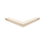Kratki LUFT NS 60 45S K Περσίδα Τζακιού 56x56x6cm Γωνιακή Κρεμ