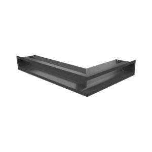 Kratki LUFT NL 9 40 45S G Περσίδα Τζακιού 60x40x9cm Γωνιακή Αριστερή Γραφίτης