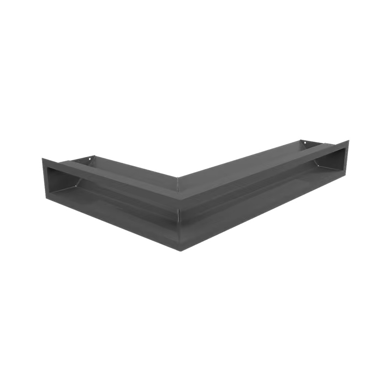 Kratki LUFT NP 9 40 45S G Περσίδα Τζακιού 40x60x9cm Γωνιακή Δεξιά Γραφίτης