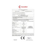 Kratki KASETA ARKE 70 Ενεργειακό Τζάκι Κασέτα Ξύλου 8kW Ίσιο με Ανοιγόμενη Πόρτα Πιστοποιητικό Απόδοσης