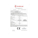 Kratki LUCY 12 BLACK Ενεργειακό Τζάκι Ξύλου Αερόθερμο 12kw Ίσιο από Χάλυβα με Ανοιγόμενη Πόρτα