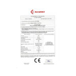 Kratki LUCY 14 SLIM P BS Ενεργειακό Τζάκι Ξύλου Αερόθερμο 10kw Δεξιά Γωνία από Χάλυβα με Ανοιγόμενη Πόρτα CE