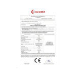 Kratki LUCY 14 T Ενεργειακό Τζάκι Ξύλου Αερόθερμο 14kw Διαμπερές από Χάλυβα με Ανοιγόμενη Πόρτα Επένδυση TERMOTEC CE