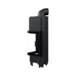 Kratki MBN 680 P BS Ενεργειακό Τζάκι Ξύλου Αερόθερμο 10kw Δεξία Γωνία από Χάλυβα με Ανοιγόμενη Πόρτα