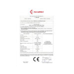Kratki MBN 680 P BS Ενεργειακό Τζάκι Ξύλου Αερόθερμο 10kw Δεξία Γωνία από Χάλυβα με CE