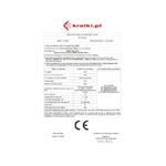Kratki MBO G Ενεργειακό Τζάκι Ξύλου Αερόθερμο 15kw Ίσιο από Χάλυβα με Συρόμενη Πόρτα CE