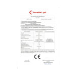 Kratki MBO L BS Ενεργειακό Τζάκι Ξύλου Αερόθερμο 15kw Αριστερή Γωνία από Χάλυβα με Ανοιγόμενη Πόρτα CE