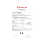 Kratki MBO PF BLACK Ενεργειακό Τζάκι Ξύλου Αερόθερμο 15kw Ίσιο από Χάλυβα με Ανοιγόμενη Πόρτα CE