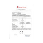 Kratki MBZ P BS G Ενεργειακό Τζάκι Ξύλου Αερόθερμο 13kw Δεξιά Γωνία από Χάλυβα με Συρόμενη Πόρτα CE