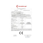 Kratki NADIA 14 P BS G BLACK Ενεργειακό Τζάκι Ξύλου Αερόθερμο 14kw Δεξιά Γωνία από Χάλυβα με Συρόμενη Πόρτα CE