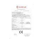 Kratki NADIA MILANO Ενεργειακό Τζάκι Ξύλου Αερόθερμο 7kw Ίσιο από Χάλυβα με Ανοιγόμενη Πόρτα CE