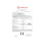 Kratki NBC 600 400 Ενεργειακό Τζάκι Ξύλου Αερόθερμο 9kw Τριών Όψεων από Χάλυβα με Συρόμενη πόρτα CE