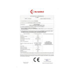 Kratki NBC BSL P 680 280 Ενεργειακό Τζάκι Ξύλου Αερόθερμο 7kw Τριών Όψεων από Χάλυβα με Ανοιγόμενη Πόρτα CE
