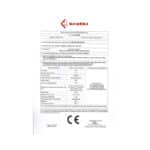 Kratki VNL 480 480 Ενεργειακό Τζάκι Ξύλου Αερόθερμο 8kW Αριστερή Γωνία από Χάλυβα με Συρόμενη Πόρτα CE