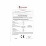 Kratki VNL 810 410 BLACK Ενεργειακό Τζάκι Ξύλου Αερόθερμο 14kW Αριστερή Γωνία από Χάλυβα με Συρόμενη Πόρτα CE