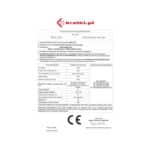 Kratki AMELIA P BS DECO Ενεργειακό Τζάκι Ξύλου Αερόθερμο 21kw Δεξιά Γωνία Μαντεμένιο με Ανοιγόμενη Πόρτα CE